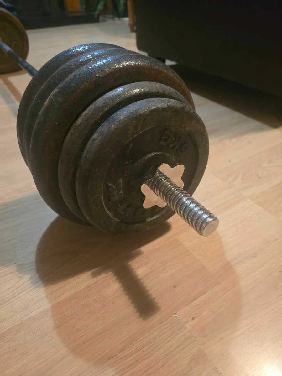 Weights barbell 80kg - Image 2
