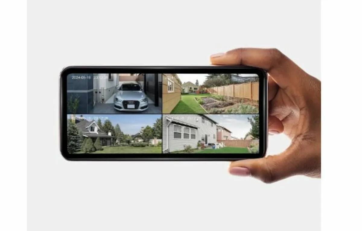 2K 3MP Outdoor Surveillance Camera Battery Solar - Image 2