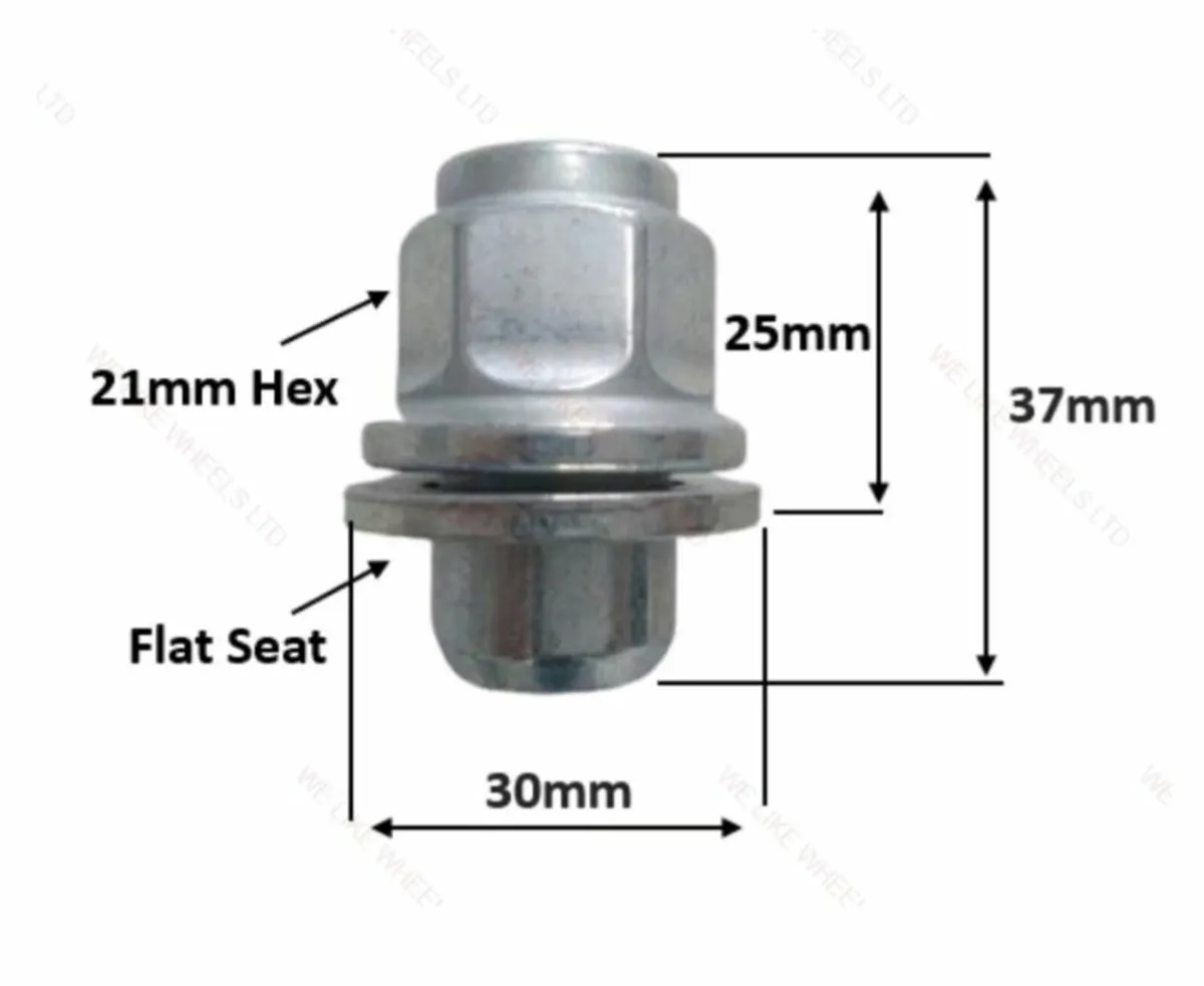 New Wheel Nuts- TOYOTA. Delivery - Image 2