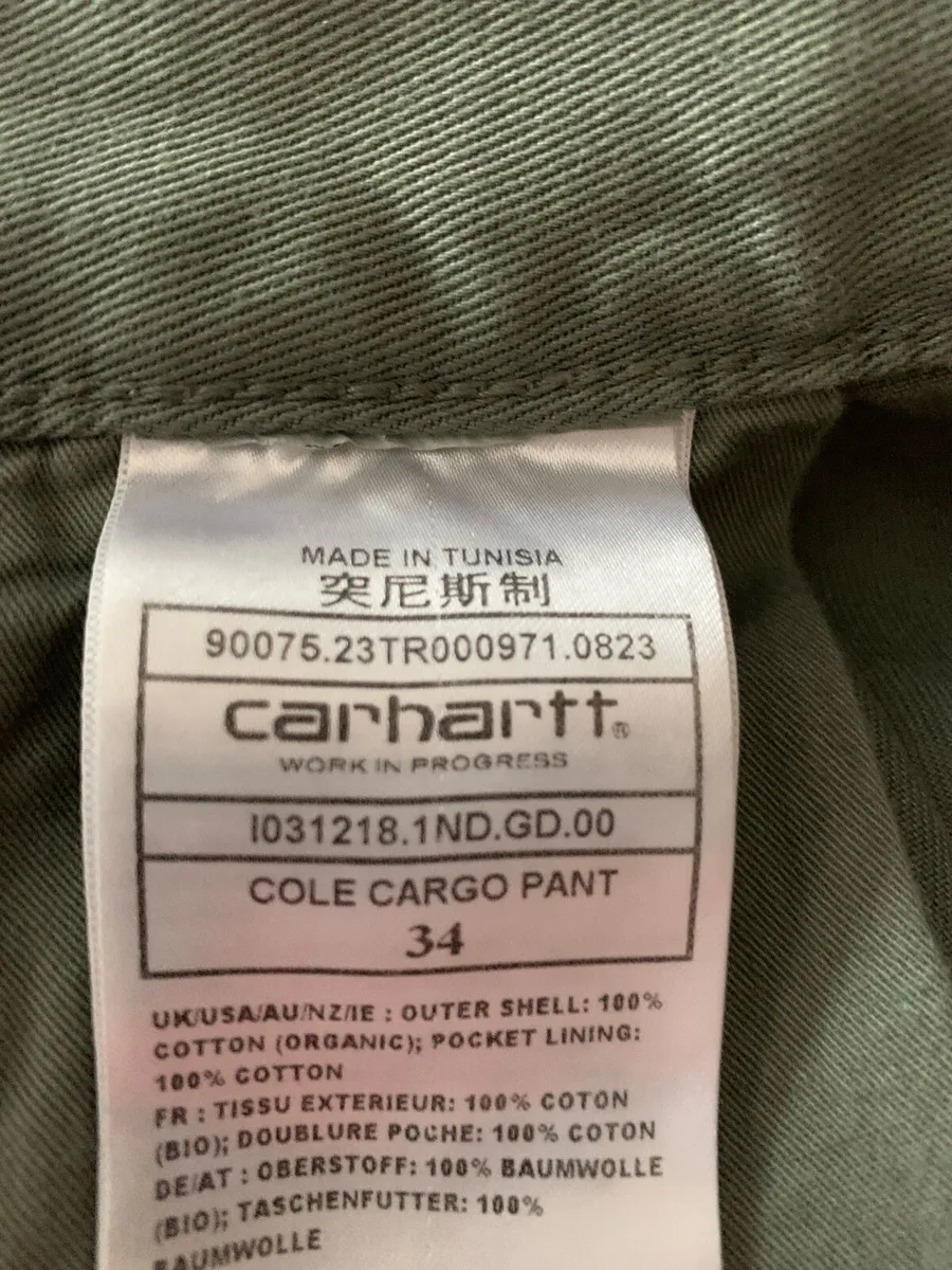Carhartt combat pants W34 new - Image 3