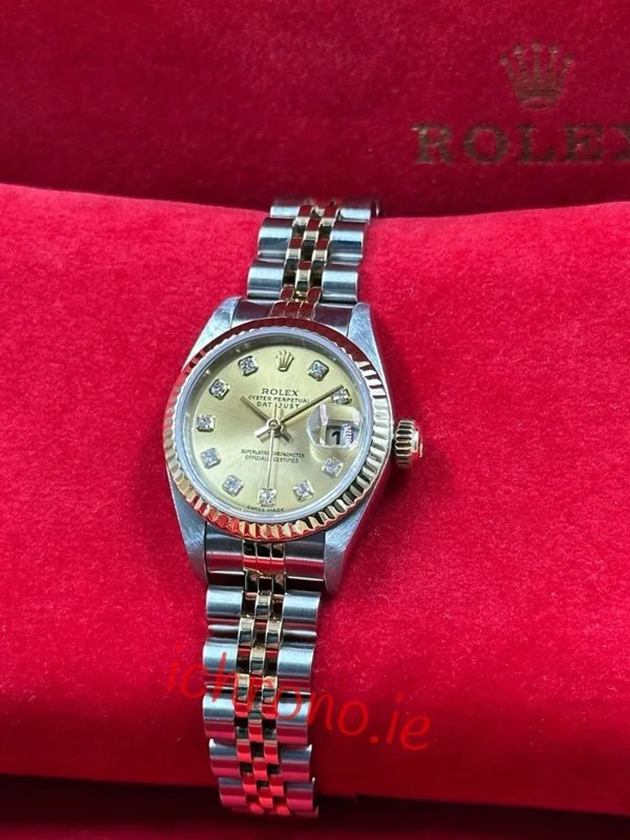 Rolex ladies diamond datejust 2003 - Image 1