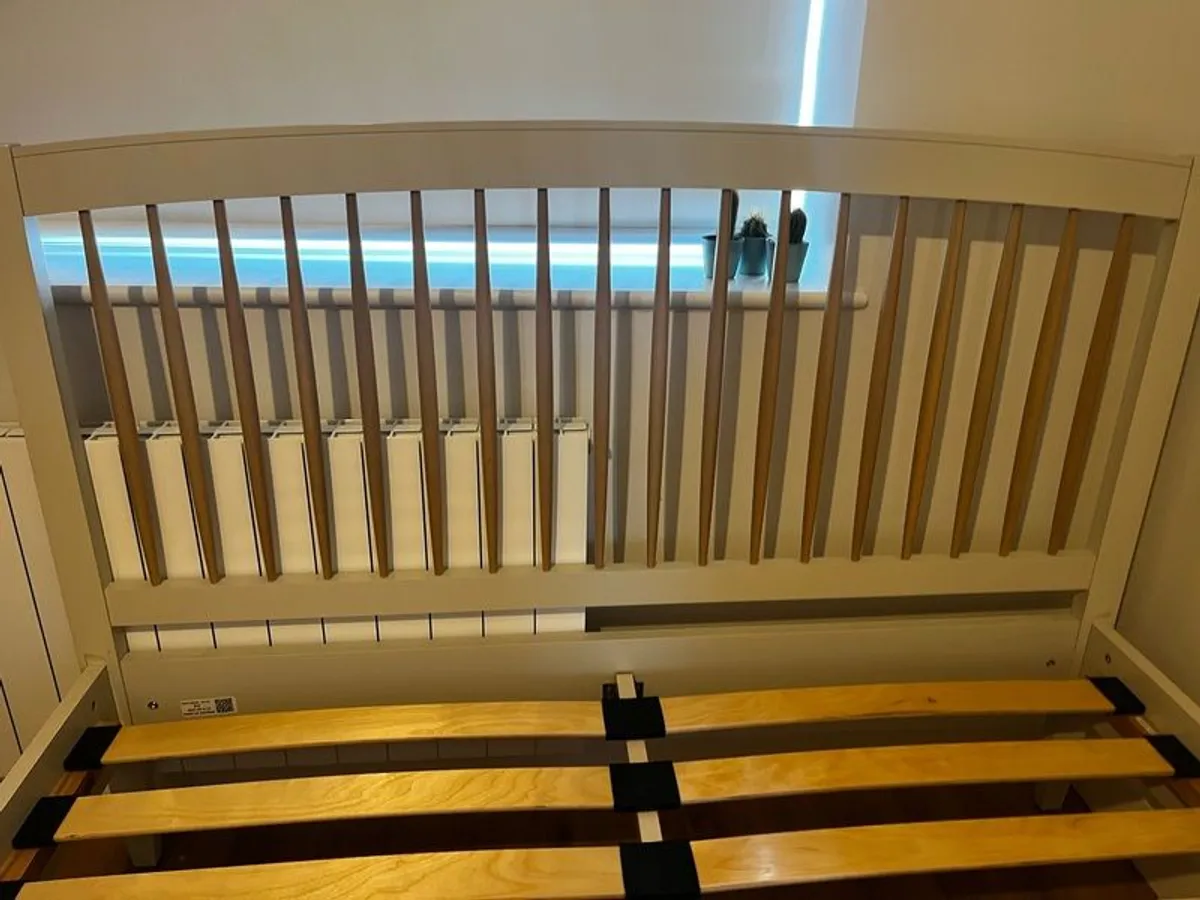 king size bed  frame - Image 1