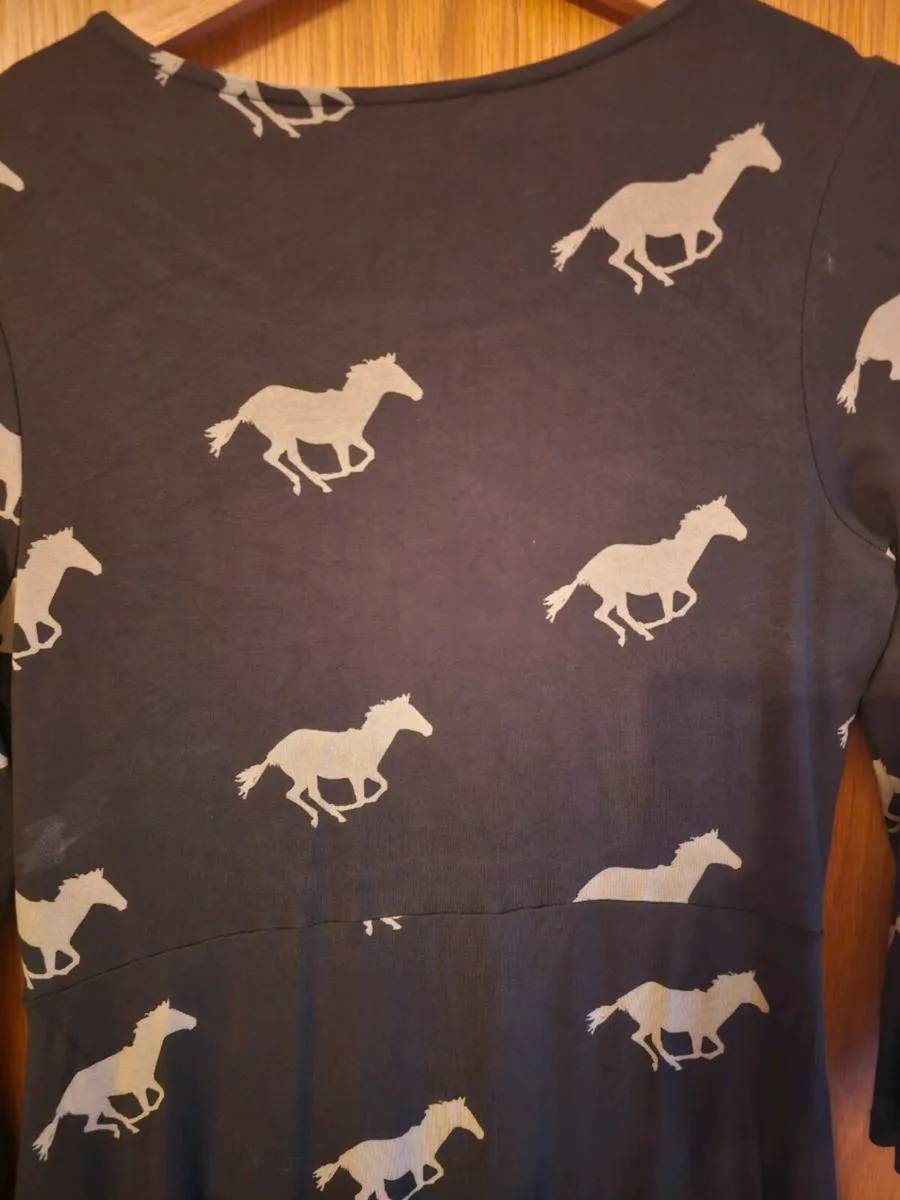 Boden Quality Horse 🐎 print Tunic/Dress 

Size 16 - Image 4