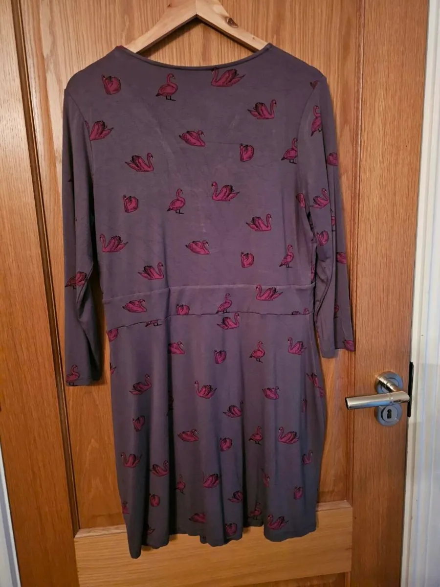 Boden Quality Swan print Tunic/Dress 

Size 16 - Image 3