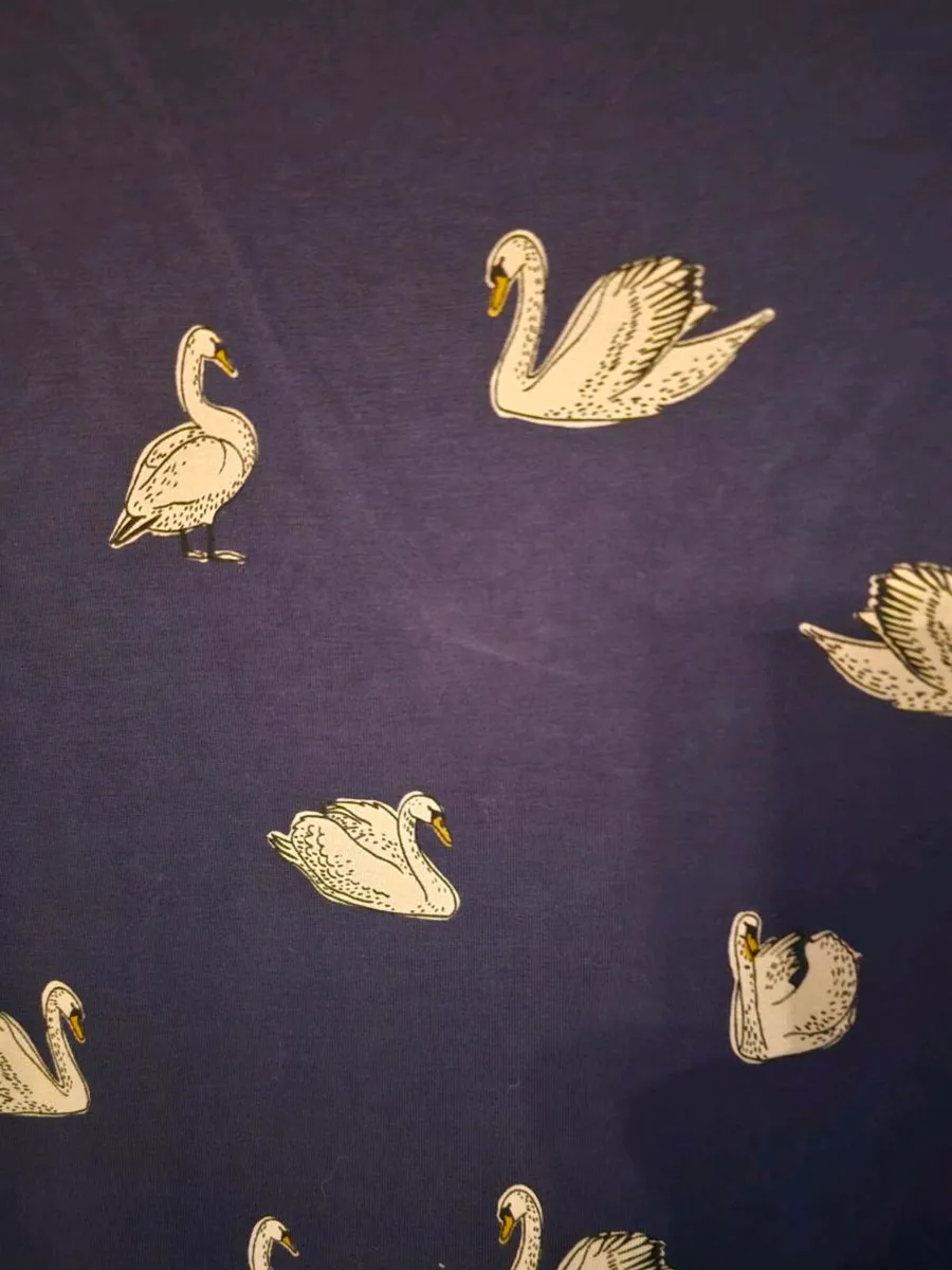 Boden Quality Swan print Tunic/Dress 

Size 16 - Image 4