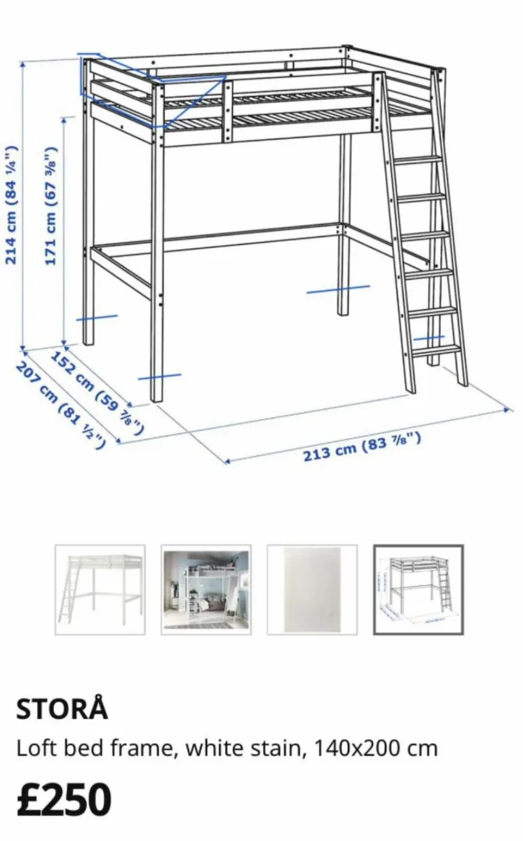 Loft Bed Frame - Image 1