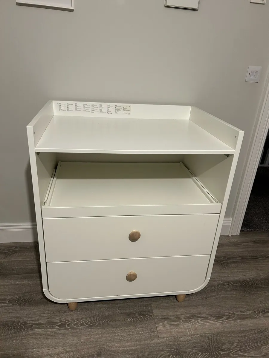 IKEA changing table with drawers - Image 1