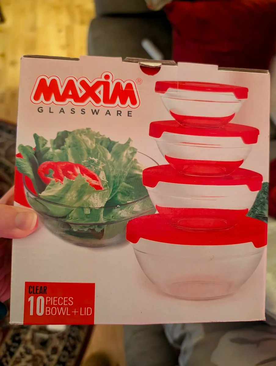 10 glass storage containers