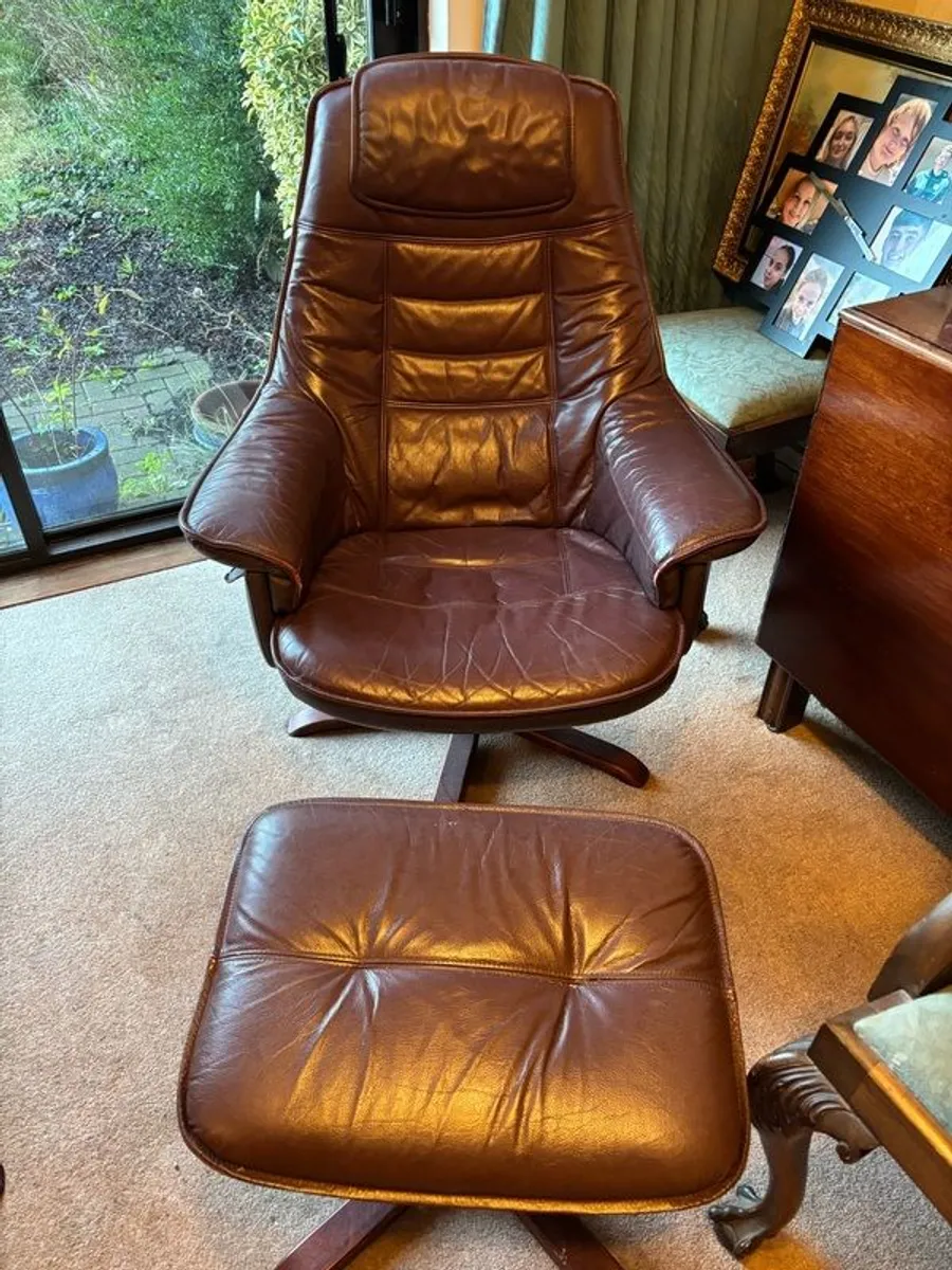 Leather Chairs - Image 1
