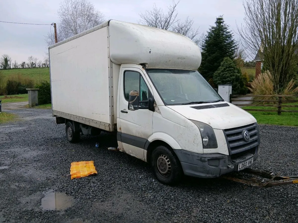 2010 volkswagen crafter 2.5 tdi box body - Image 1