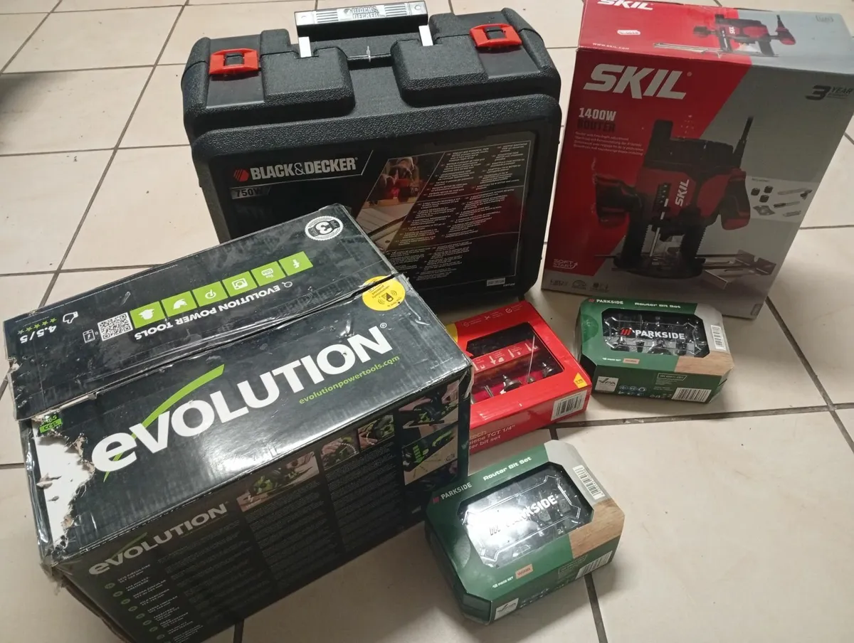 Job lot woodworking tools NOS - Image 1