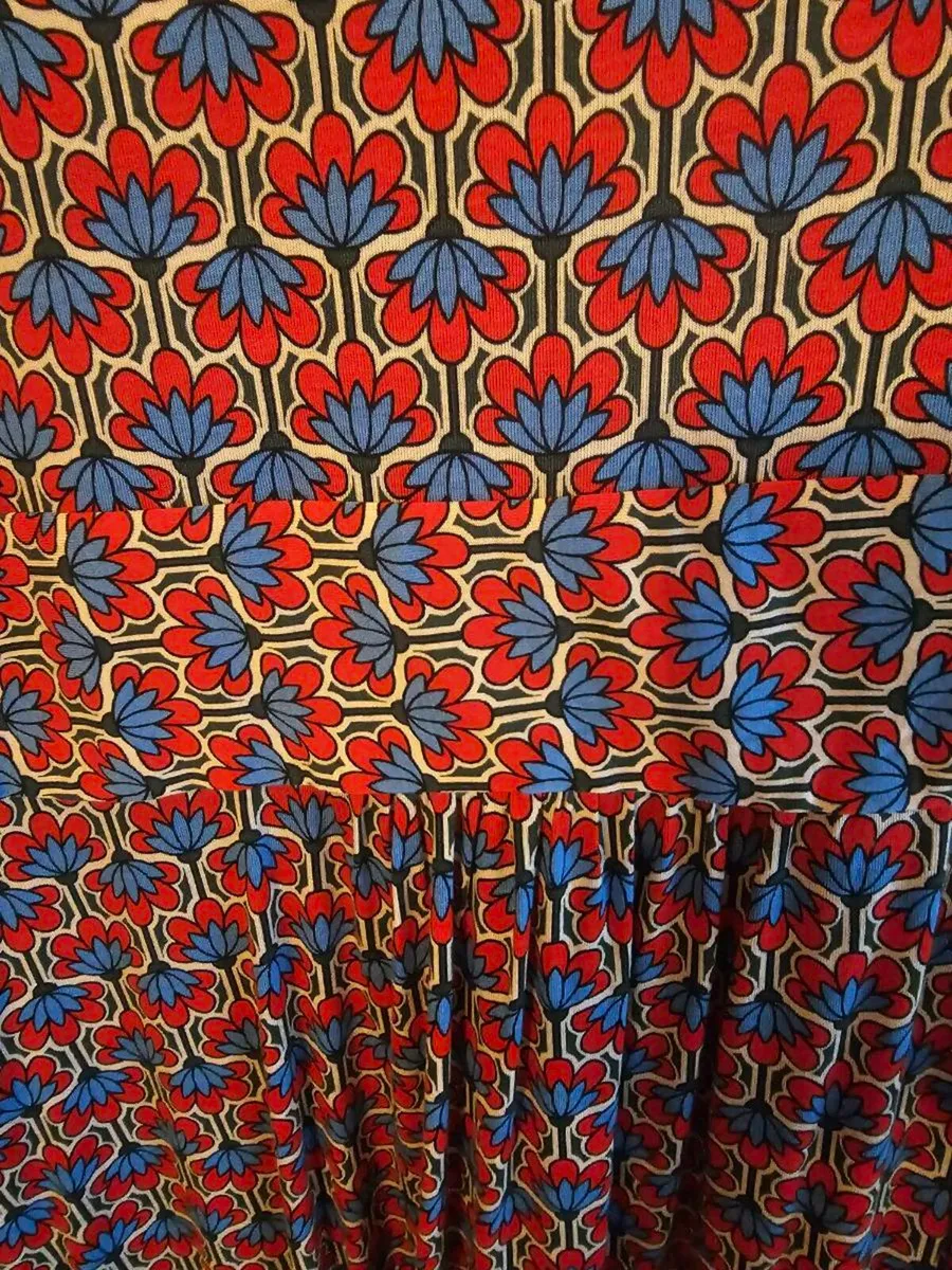 BODEN Abigail Jersey Dress, Hot Pepper.16L - Image 3