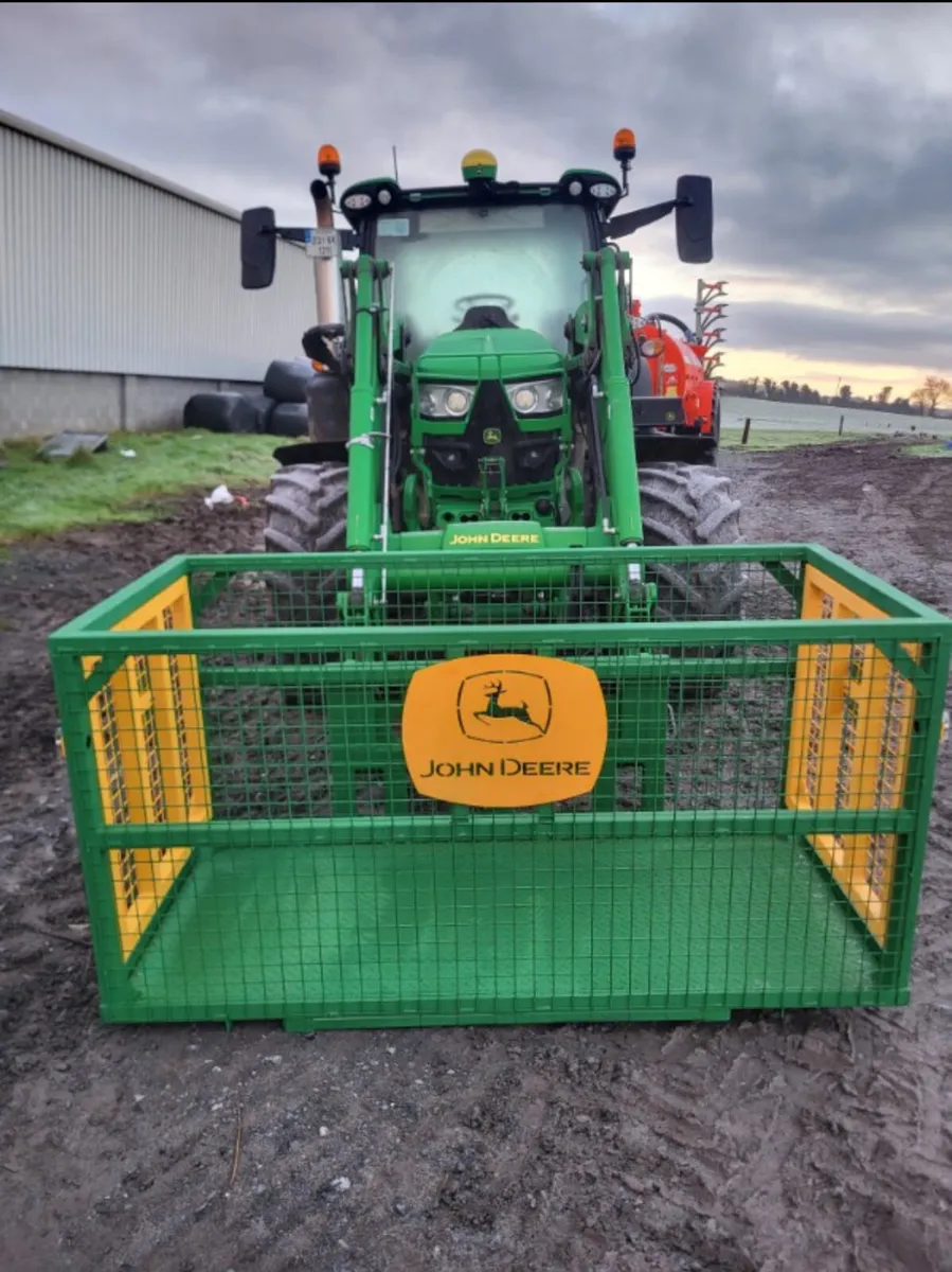 John Deere loader cage Euro bracket - Image 2