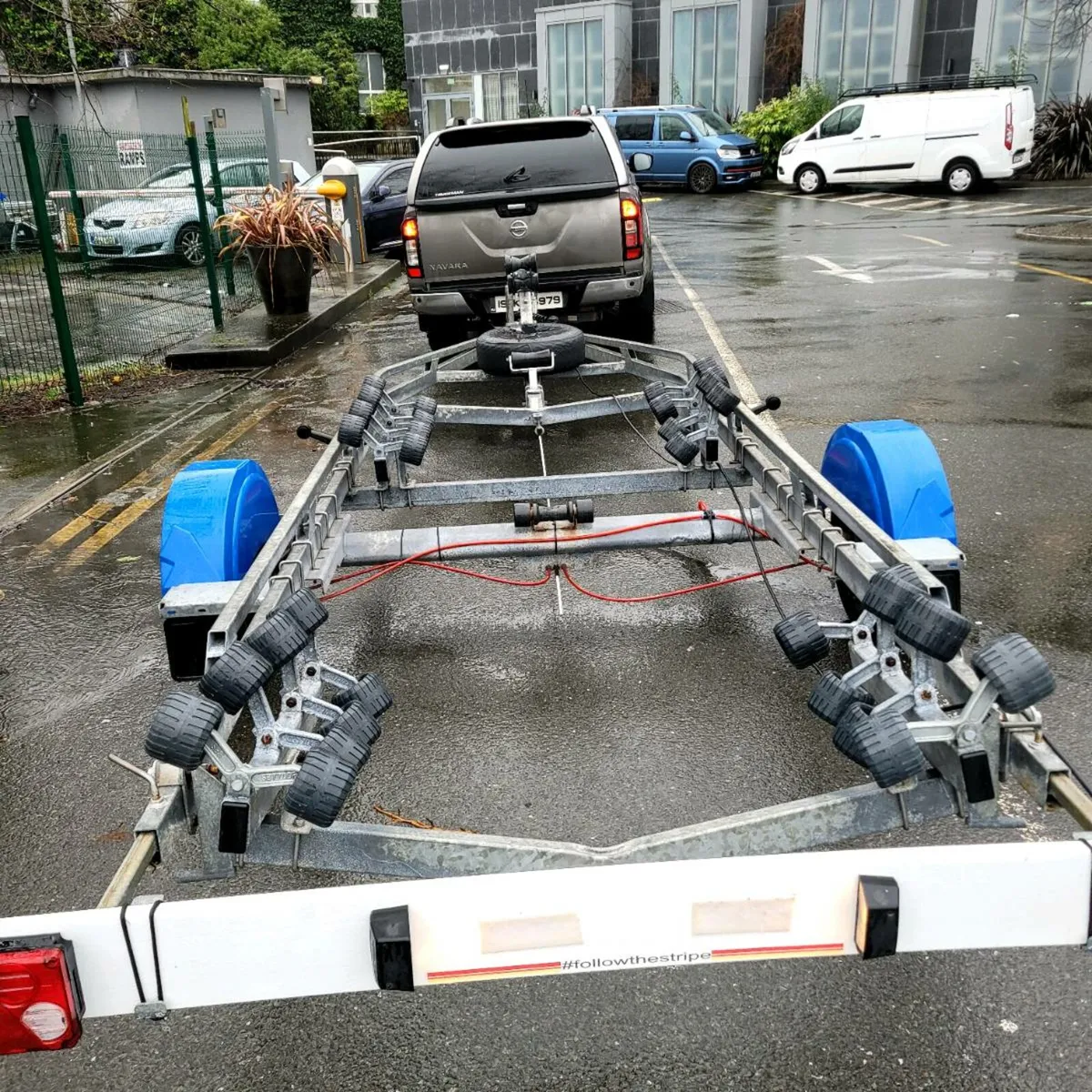 2019 Sbs 1800kg Galvanised roller coaster trailer - Image 1