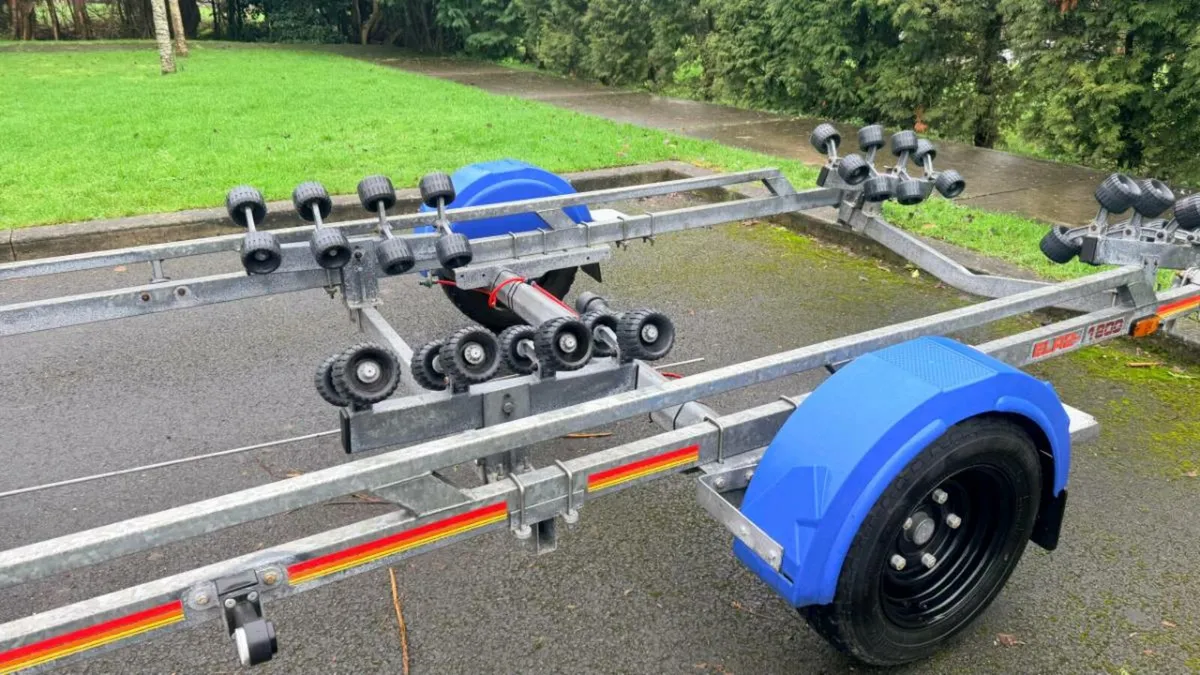 2019 Sbs 1800kg Galvanised roller coaster trailer - Image 4
