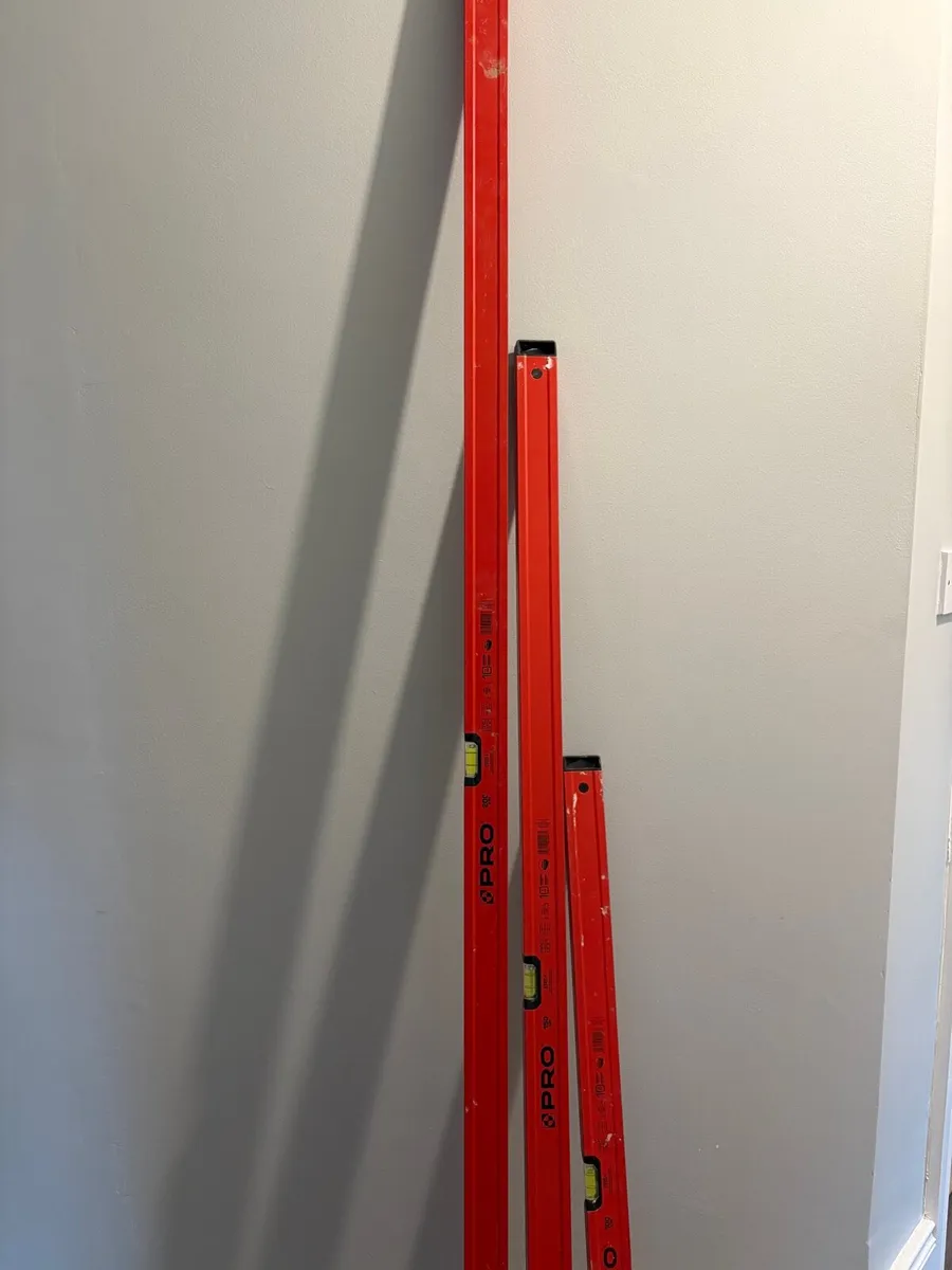 Pro Line Spirit Level set - Image 1