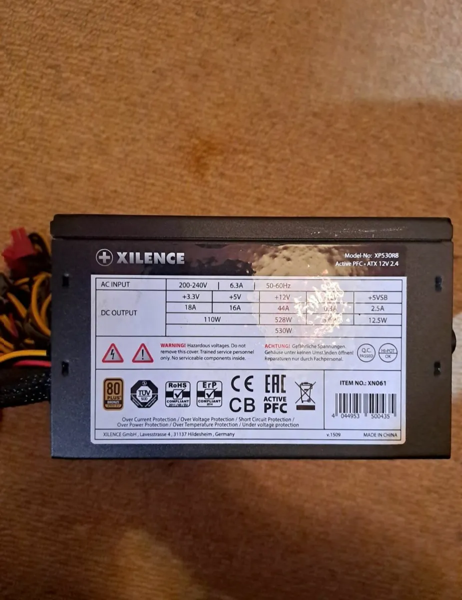 XILENCE POWER Supply 530 Watt Bronze Plus - Image 1
