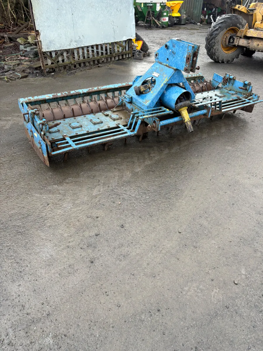 Rabe 3m power harrow - Image 1