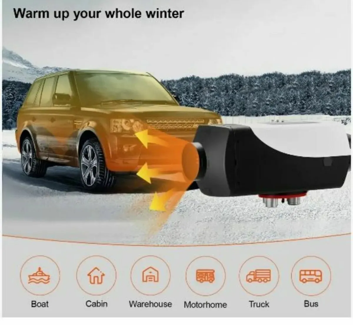 12V Diesel Air Parking Heater 5/8KW for Car Truck - Image 4