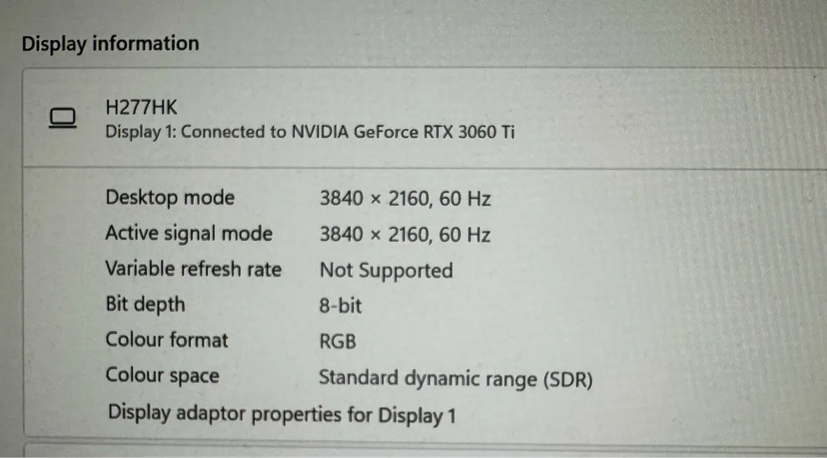 4k - Acer Monitor 27” 60Hz - IPS LED - Anti Glare - Image 3