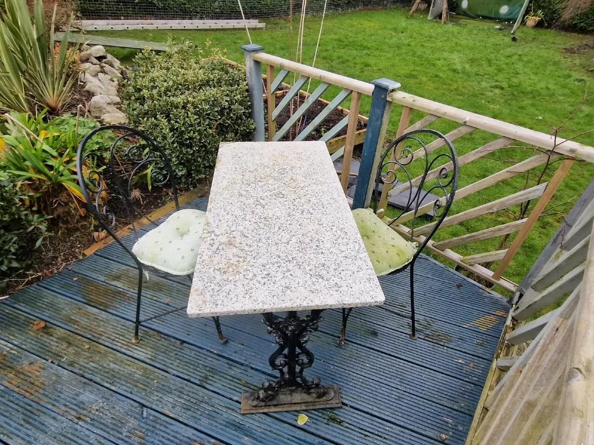 Wrough Iron Outside Garden furniture - Image 2
