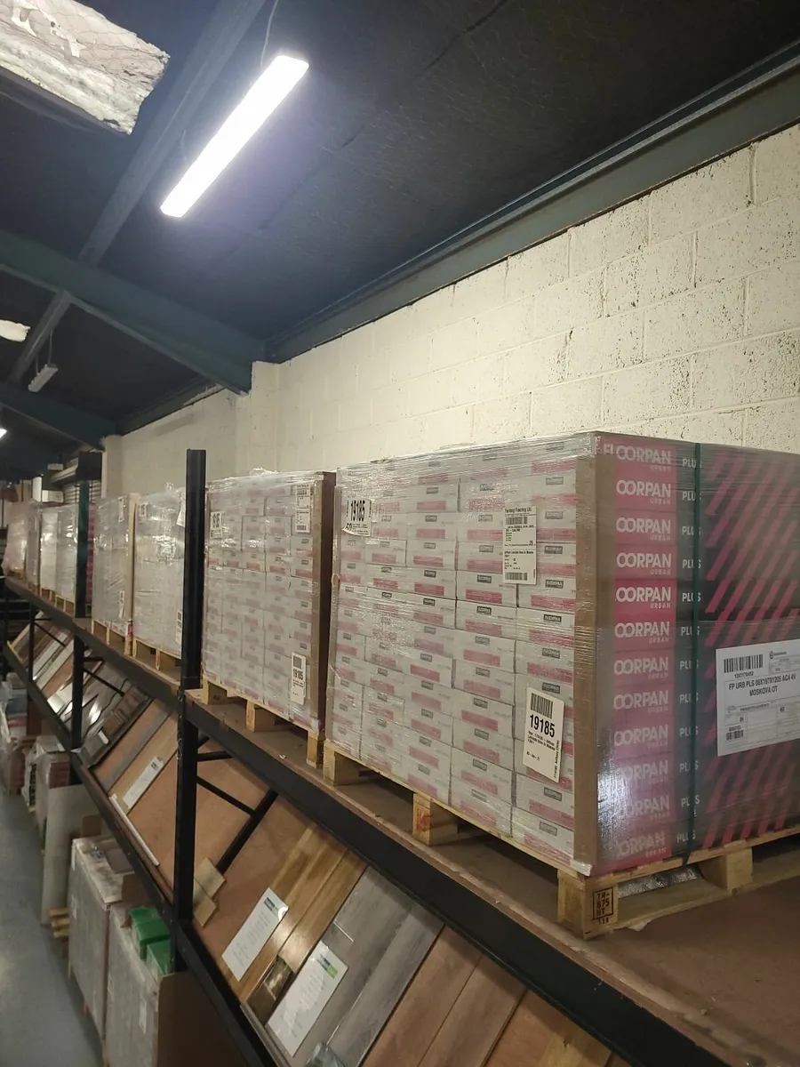 12mm laminated click flooring Delivered - Image 2