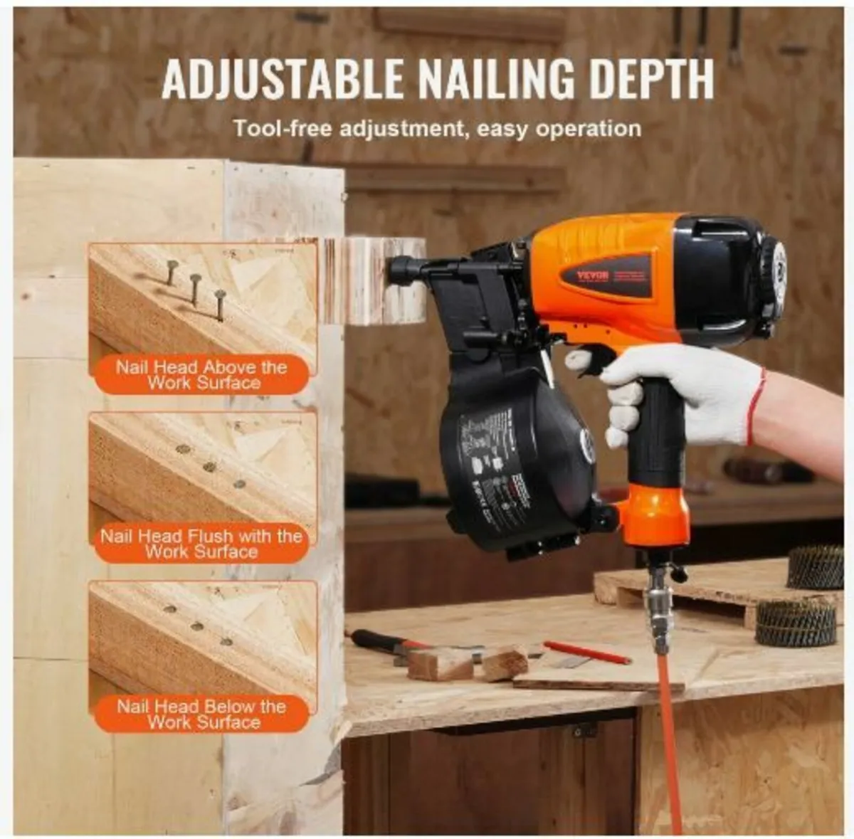 Coil Siding Nailer CN65 - Image 3