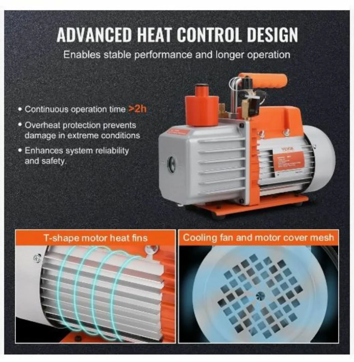 5 CFM Vacuum Pump Air Conditioning - Image 4