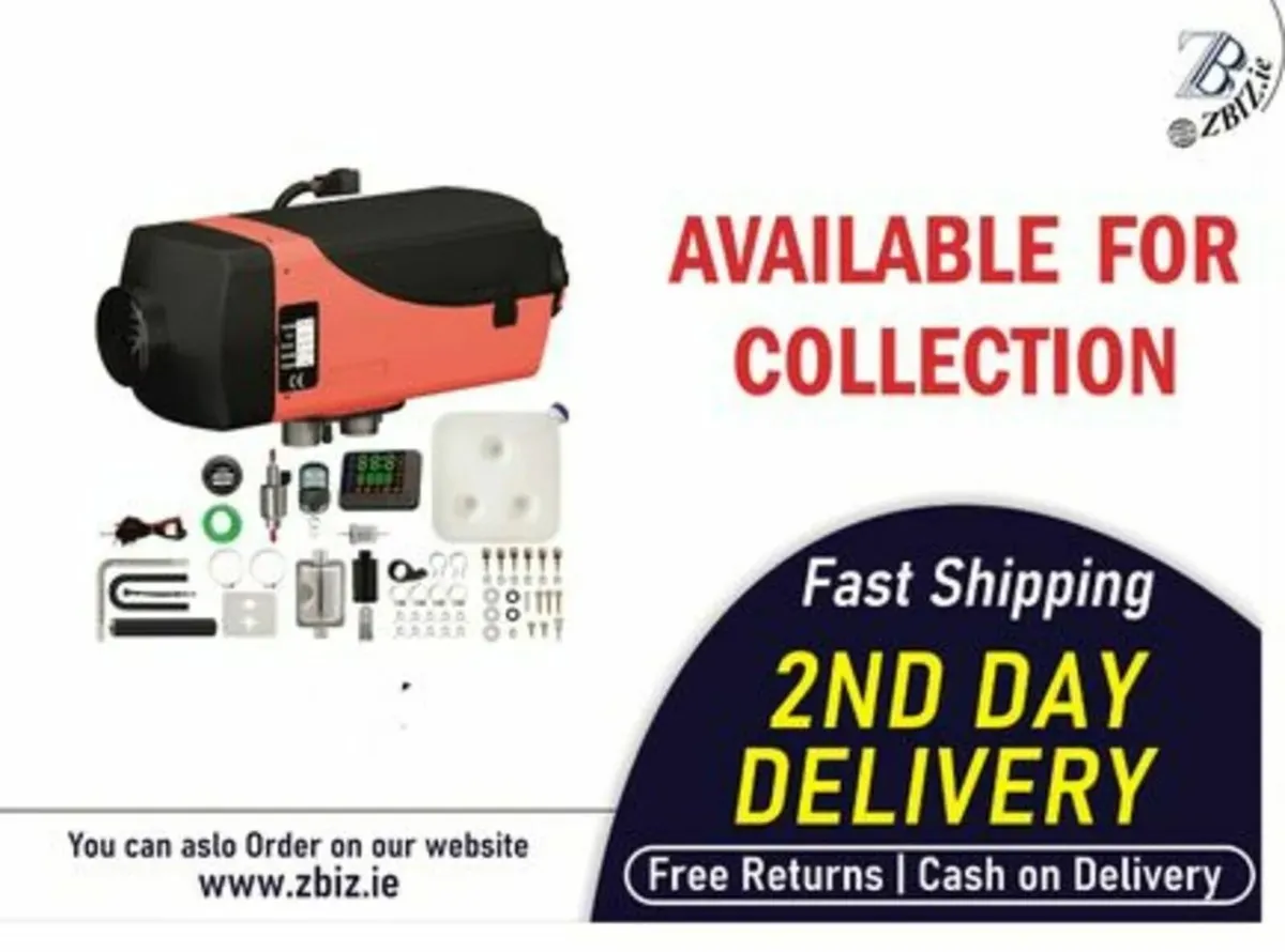 2/8KW 12V Diesel Air Heater Parking Heater - Image 1