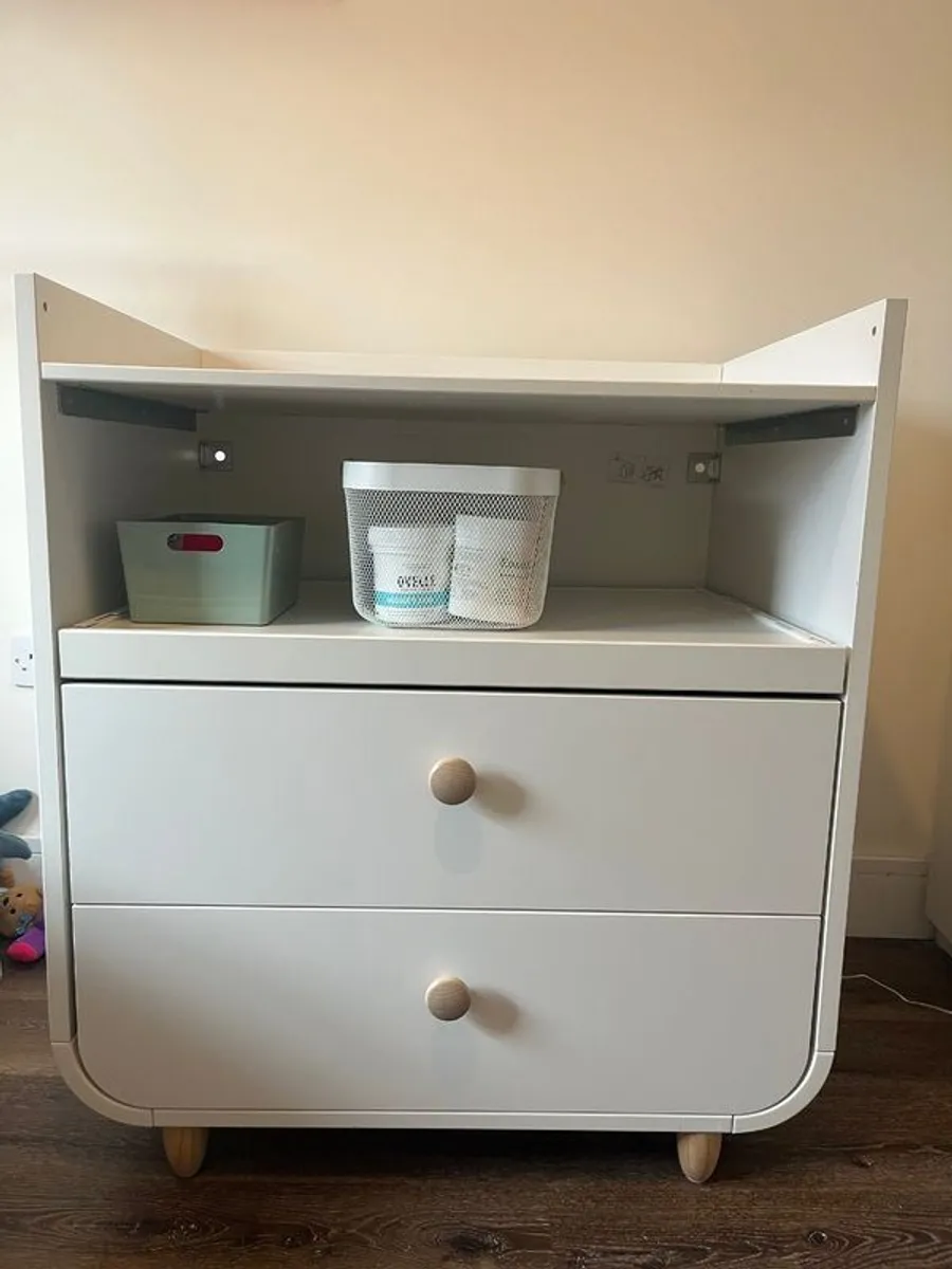 Baby changing Table and Storage - Image 2
