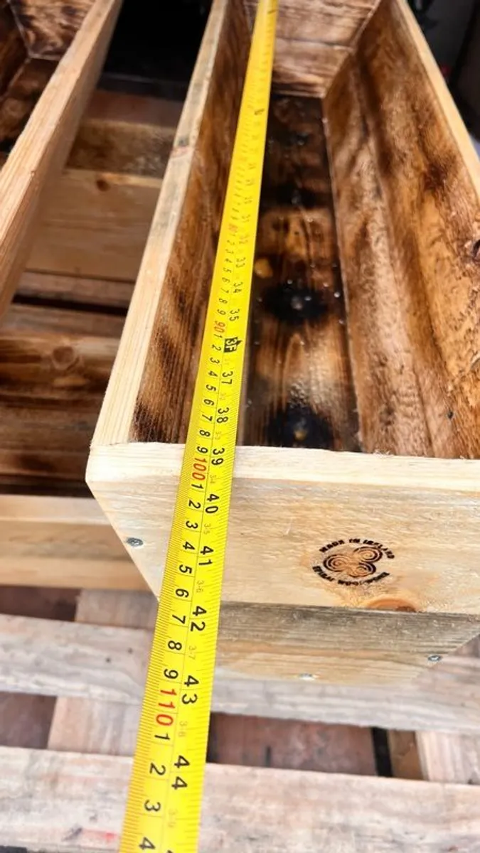 Meter Long Planters for small flowers / herbs - Image 4