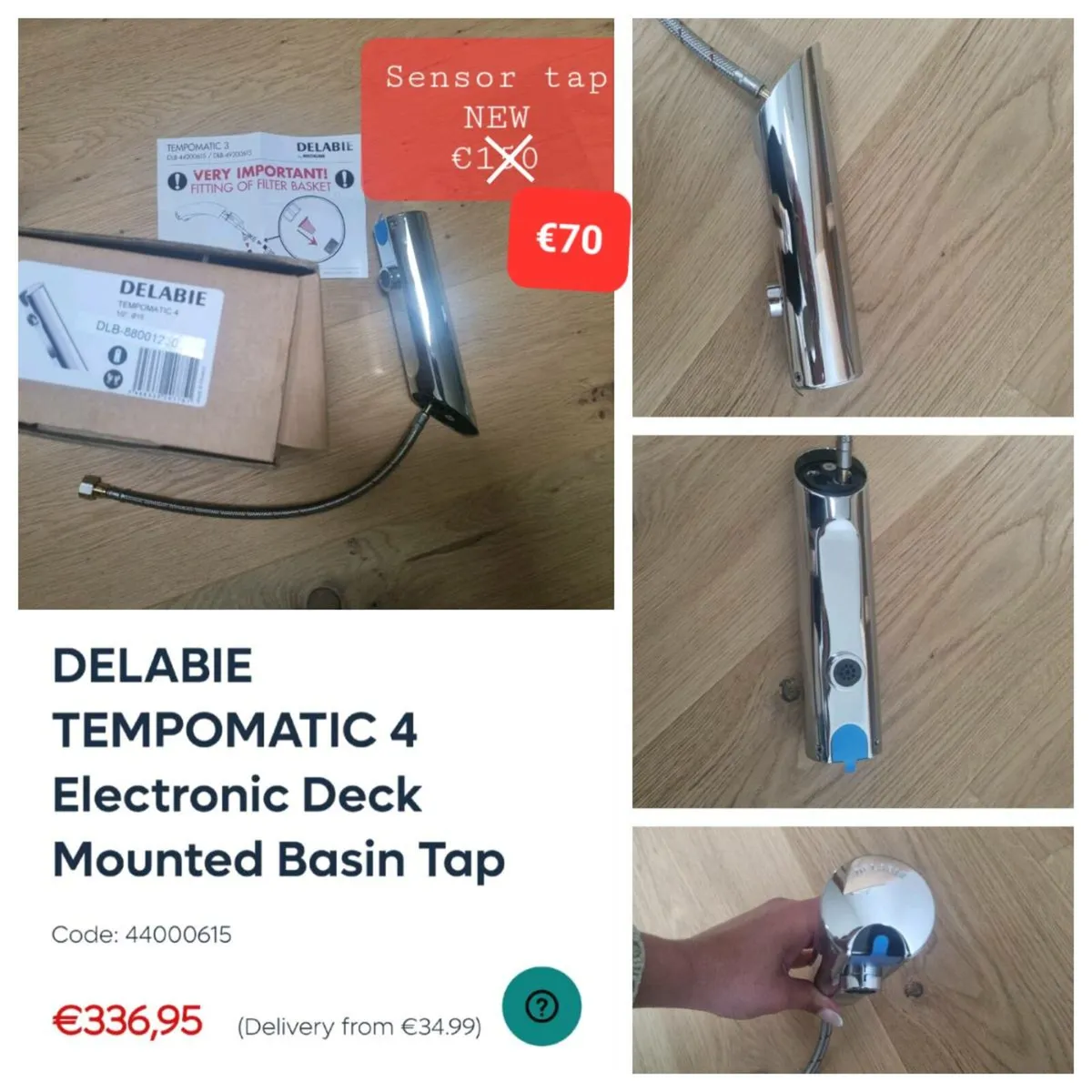 Kitchen appliances- hob, extractor hood, tap - Image 3