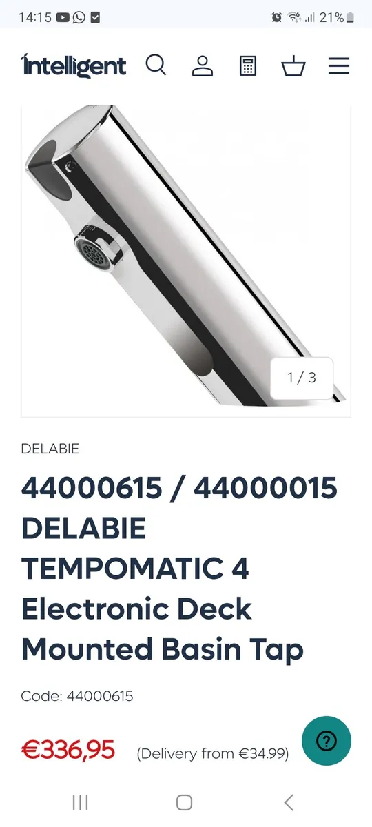 Kitchen appliances- hob, extractor hood, tap - Image 4