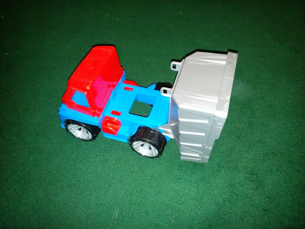 Toy truck dump dumper lorry sand beach car toddler - Image 1