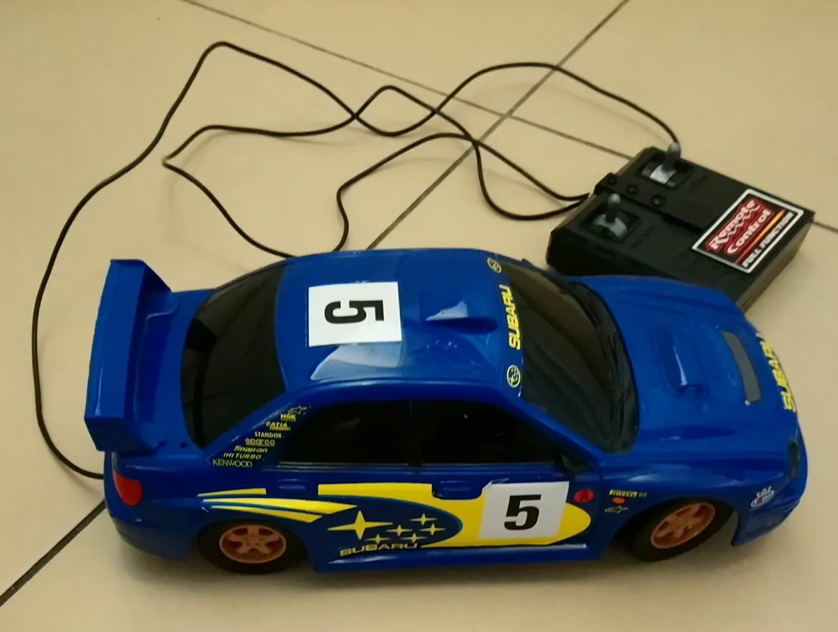 Remote control Subaru racing car with lights RC - Image 1