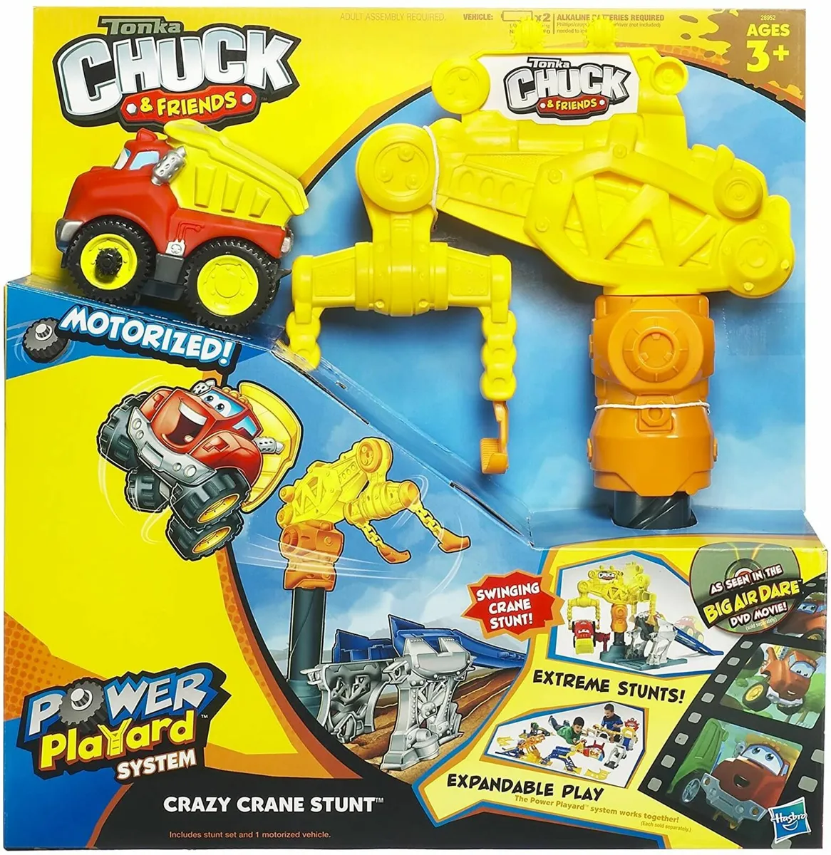 Tonka Chuck Friends Power Playard Crane car truck - Image 2