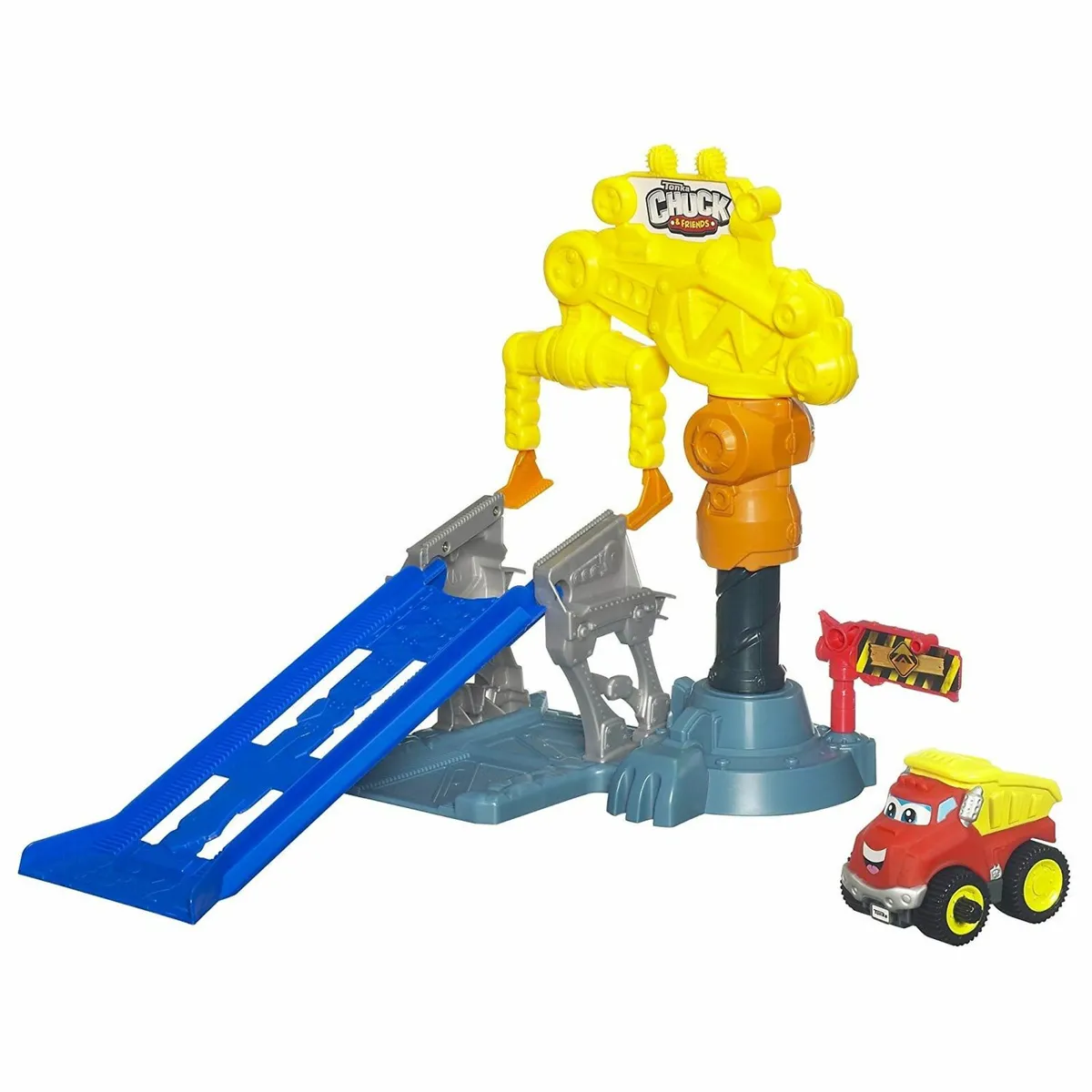 Tonka Chuck Friends Power Playard Crane car truck - Image 1