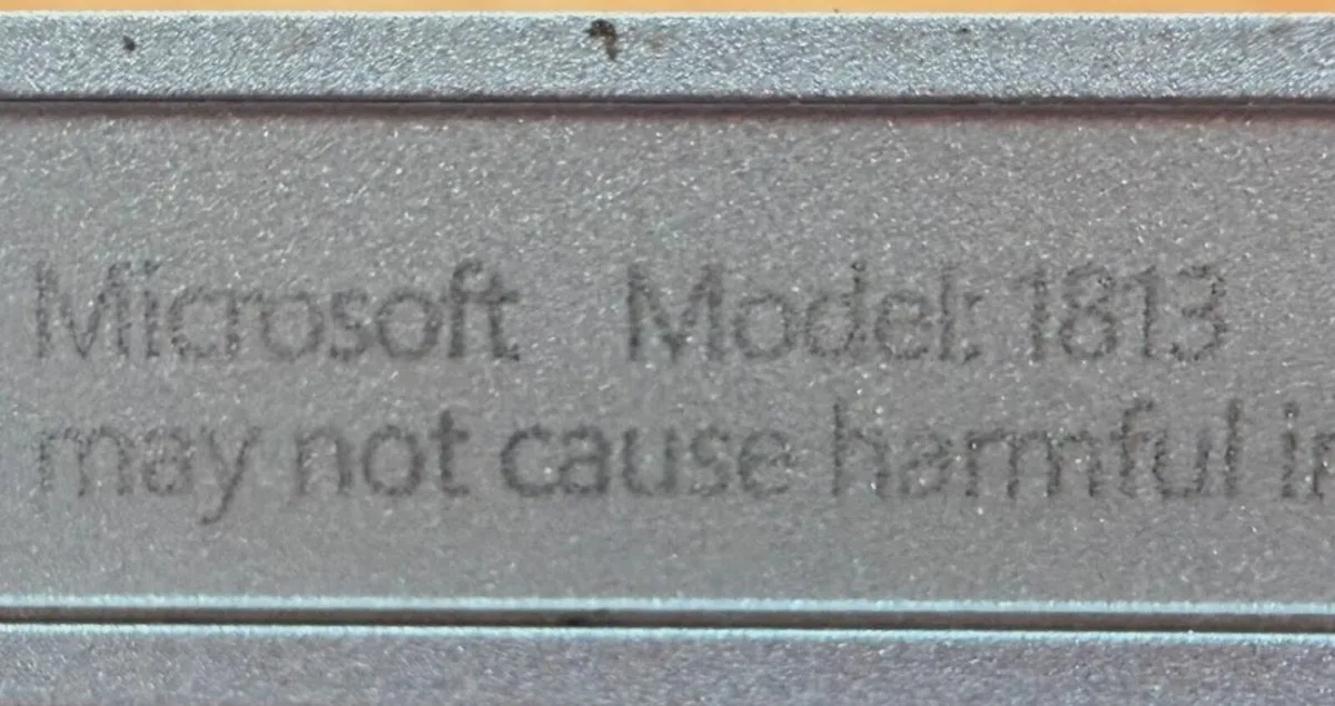 Microsoft Surface Book 2 15" Keyboard Base 1813 - Image 2
