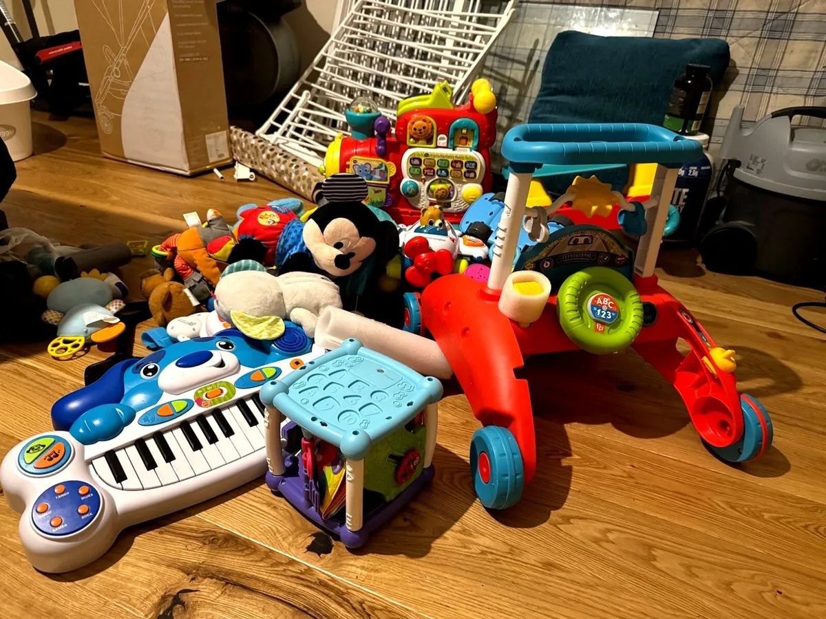 Large Kids Toy Bundle - Walker , Teddys  and more