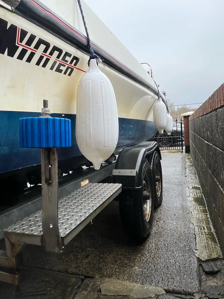 18ft boat , engine and trailer - Image 4