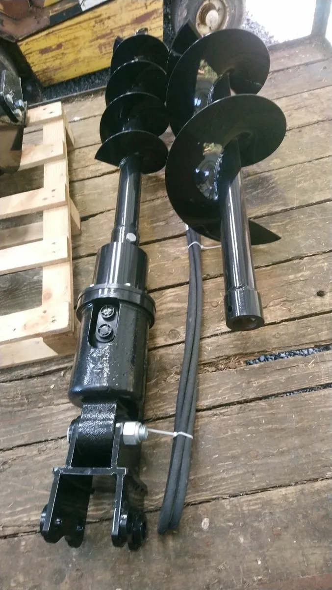 MINI DIGGER HYDRAULIC HOLE BORER KIT - Image 2