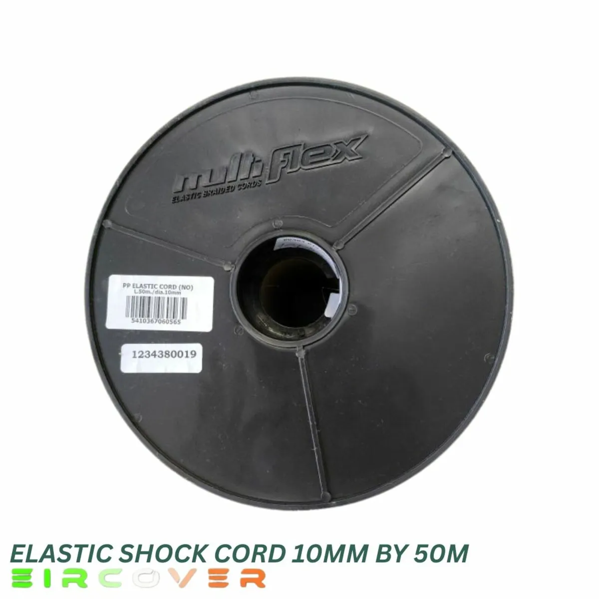 Elastic bungee rope 10mm / 50m - Reel  Black - Image 2