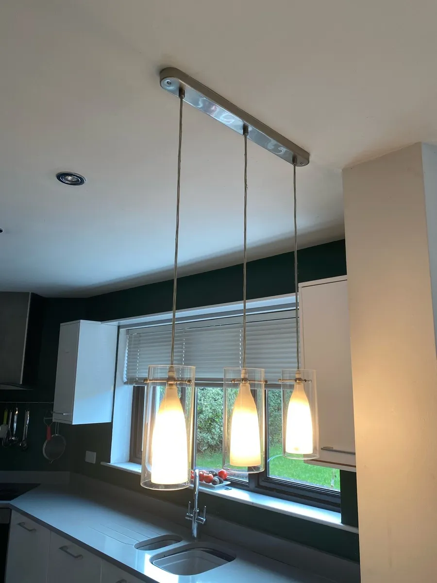Glass pendant light - Image 1
