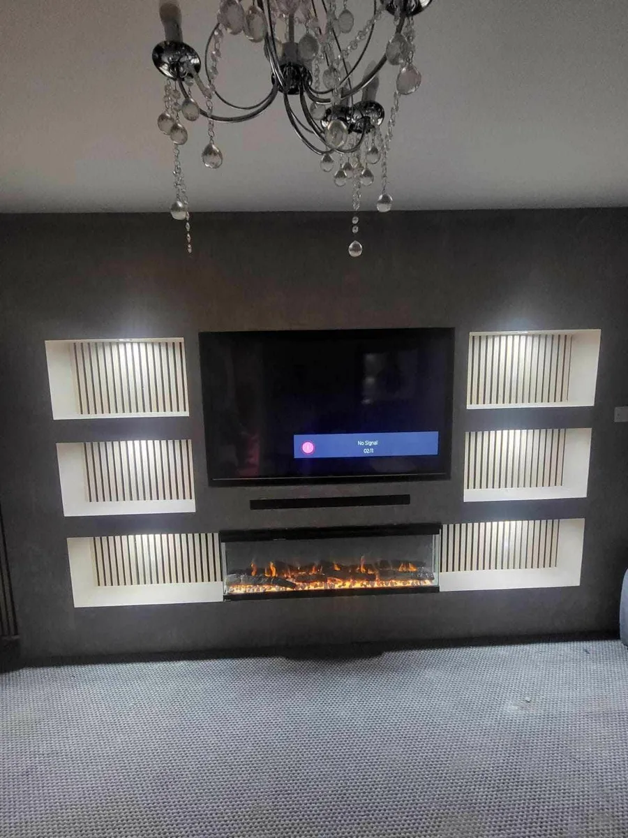 3 Sides electric fireplace. SPECIAL OFFER. - Image 4