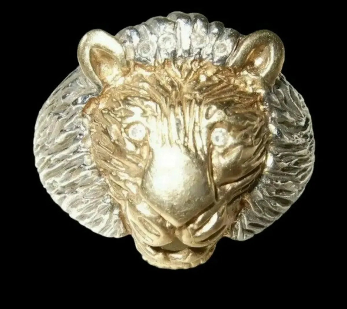 Vintage Hallmarked 9K Gold/Diamond Ring - Image 3