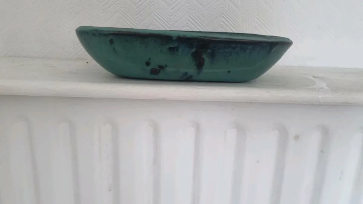 Vintage Ceramic Glazed Dish - Image 2