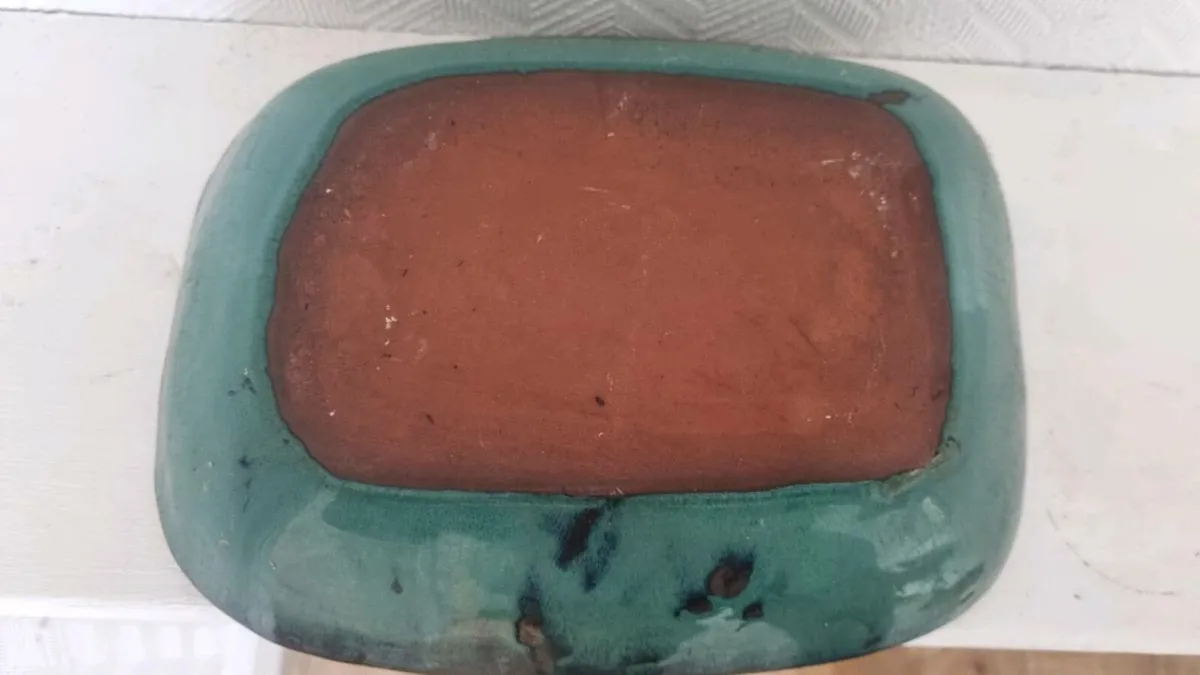 Vintage Ceramic Glazed Dish - Image 3