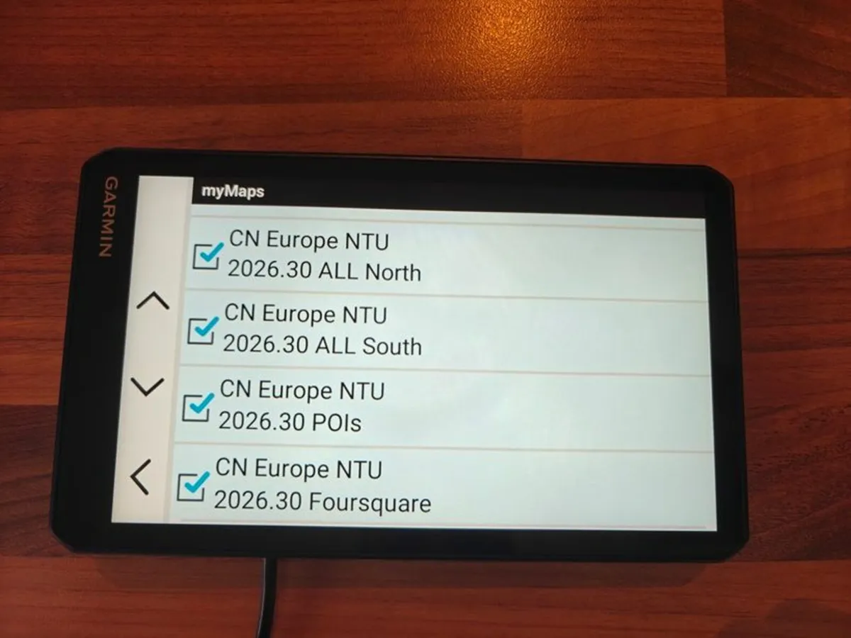 Garmin Dezl LGV720 HGV sat nav - Eircodes - Europe - Image 2