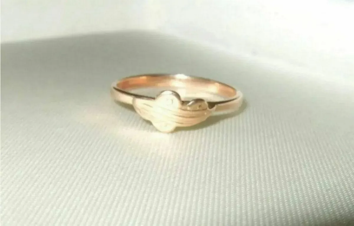 Vintage 14ct Gold Unisex Ring - Image 3