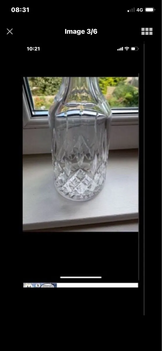 Vintage Waterford Crystal Lismore Decanter - Image 3
